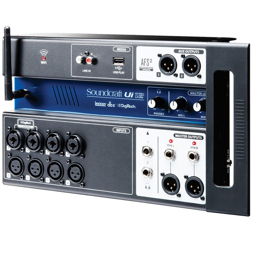 AUDIOIBIZA MESA DE MEZCLAS DIGITAL SOUNDCRAFT UI 12